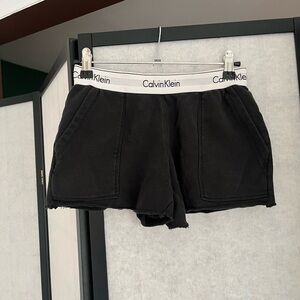 Calvin Klein Women's Black Athletic Shorts